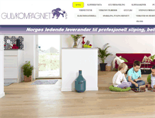 Tablet Screenshot of gulvkompagniet.com